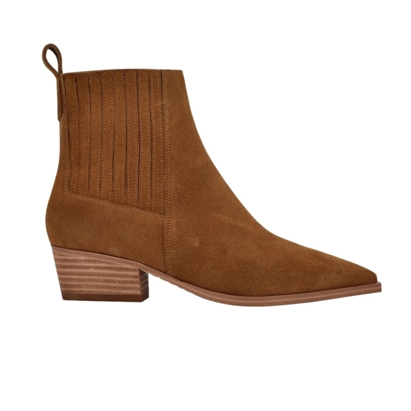 Marc Fisher Yarita Pointed Toe Bootie Medium Natural (Brown) - Size 8.5 ** - Picture 8 of 11